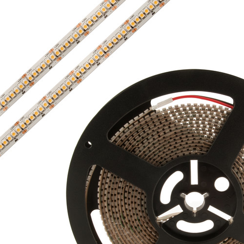 LED Strip Flexible Tape Ultra Bright Seamless 5m (240xSMD 3528 LEDs/m) 24V 96W (19.2W/m) 3000K Warm White
