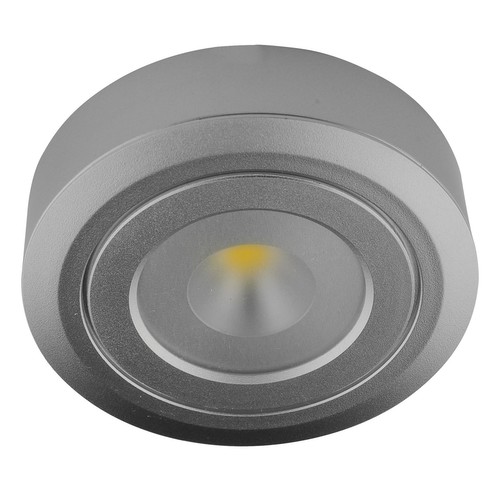 LED FLX Spot (Diva 2) Surfaced Mounted 3000K Warm White 60° 24V 4W Silver