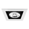 Single Downlight QR70 12V 50W Black / White
