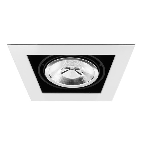Single Downlight QR70 12V 50W Black / White