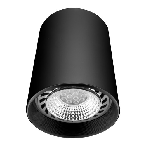 Can Surface Downlight Large Black 150W