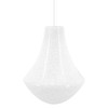 Monarque Large Pendant Light Granular White 38W