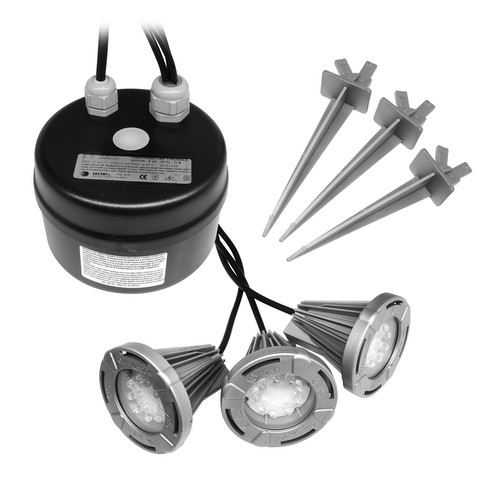 Dragonfly Garden LED Silver Yellow