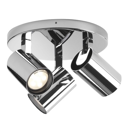 Aqua Triple Spotlight 240V 3 x 6W Chrome