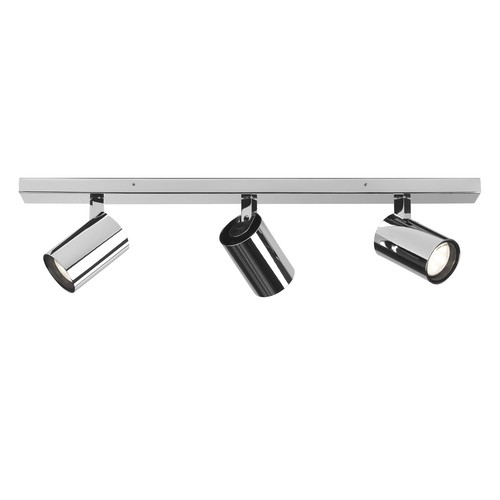 Aqua Triple Bar Spotlight 240 V 3 x 6W Chrome