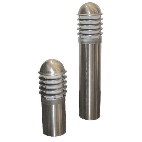 Bollard Classic Outdoor Garden Light 240V Stainless Steel 450mm