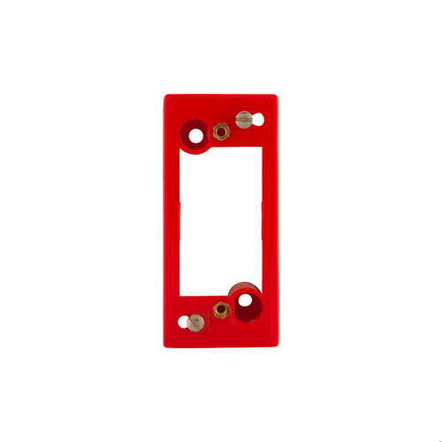 Single Plate Architrave Back Box Plastic 25mm