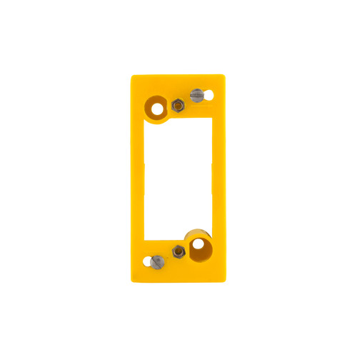 Single Plate Architrave Back Box Plastic 25mm