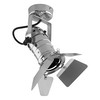 PAR20 Theatre Spotlights + Barn Door 240V 50W Chrome