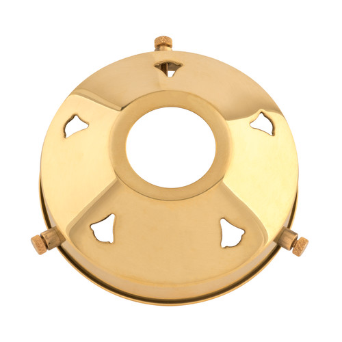 3¼" Sphere Gallery Fitting with 29mm Centre Hole Brass 29mm hole