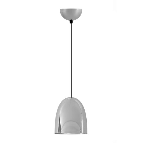 Stanley Small Pendant Light Polished Nickel 60W