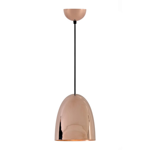 Stanley Medium Pendant Light Polished Copper 100W