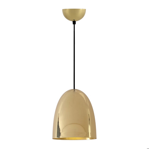 Stanley Medium Pendant Light Polished Brass 100W