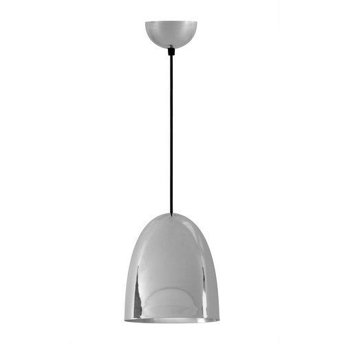 Stanley Medium Pendant Light Polished Nickel 100W