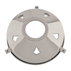 3¼" Sphere Gallery Fitting with 29mm Centre Hole Nickel 29mm hole
