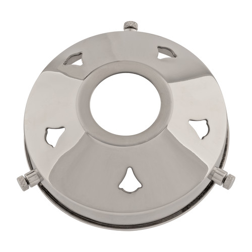 3¼" Sphere Gallery Fitting with 29mm Centre Hole Nickel 29mm hole