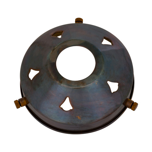 3¼" Sphere Gallery Fitting with 29mm Centre Hole Antique Brass 29mm hole