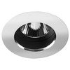 Fixed Fire-rated Downlight GU10 240V 50W Chrome