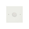 Horizon Square Dimmer Switch Paintable (on/off only) 1 gang 400 watt intermediate Primed White