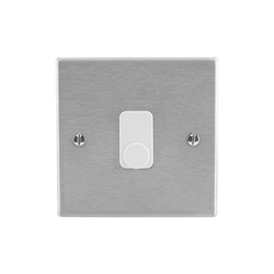 Flex Outlet 1 Gang Flex Outlet Stainless Steel
