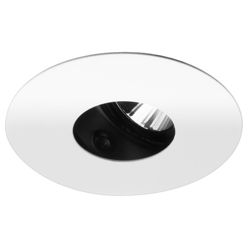 Invisible Adjustable Fire Rated Round Downlight GU10 240V 50W RAL 9010 Pure White