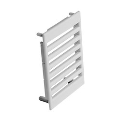 Box Extrusion End Cap White