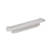 Obit Extrusion End Cap Light Gray Plastic