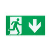 LED Emergency Exit Legend Down