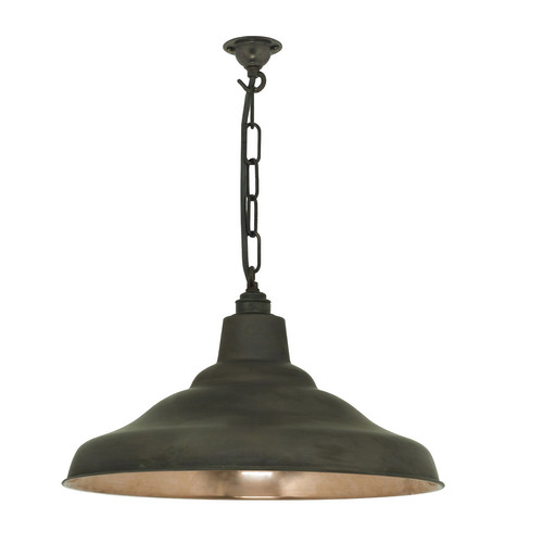 Weathered Copper and Polished Copper School Light Weathered Copper/Polished Copper 100W