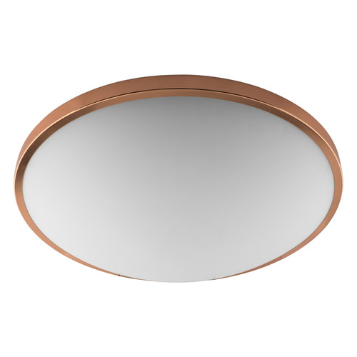 LED Slim Round Large 240V 3000K Flush Mount Ceiling Light Copper 15W
