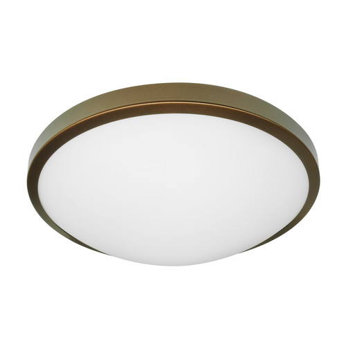 LED Slim Round Small 240V 3000K Bronze 10W