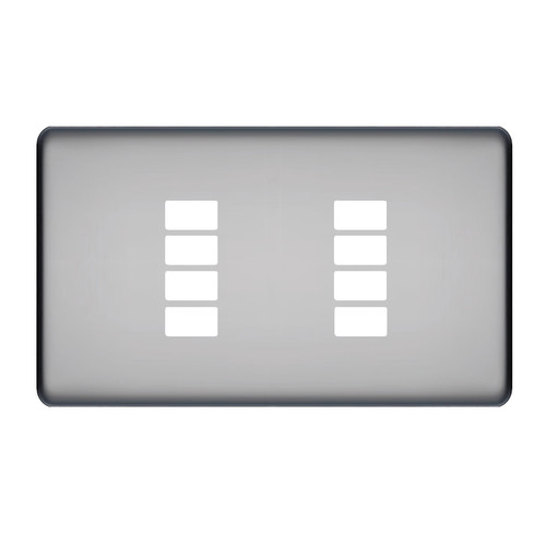 SceneStyLED4 Front Plate Polished Chrome