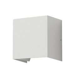 Wide Adjustable Beam Up and Down 6W LED Outdoor Garden Wall Light White 3000K Warm White