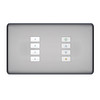 SceneStyLED4 Kit Polished Chrome Plate White Buttons