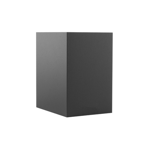 Short Bohemia Beam 3W LED Down Outdoor Garden Wall Light Dark Grey 3000K Warm White