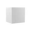 Small Bohemia Beam 6W LED Up & Down Outdoor Garden Wall Light White RAL 9003 3000K Warm White