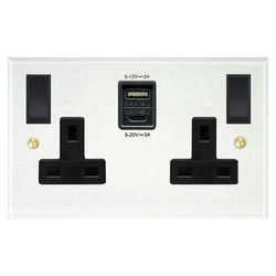 Prism Flat Plate Clear Perspex Range