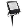 LED Black High Brightness Outdoor Garden Floodlight Spike 240V 50W 3000K Warm White