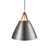 Strap 48 Pendant Light Brushed Steel 60W