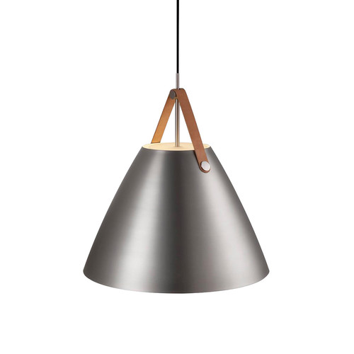 Strap 48 Pendant Light Brushed Steel 60W