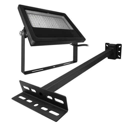 Black LED Outdoor Garden Sign Light 240V 50W (=500W) 3000K Warm White