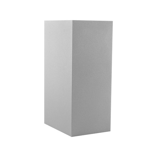 Tall Bohemia Beam 6W LED Up & Down Outdoor Garden Wall Light Grey 3000K Warm White