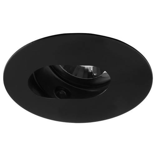 Invisible Adjustable Fire Rated Camera Round Downlight GU10 240V 50W Black