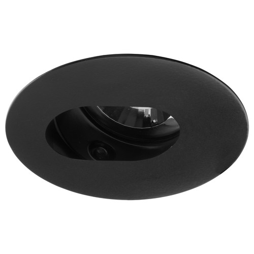Invisible Adjustable Camera Round Downlight GU10 240V 50W Black