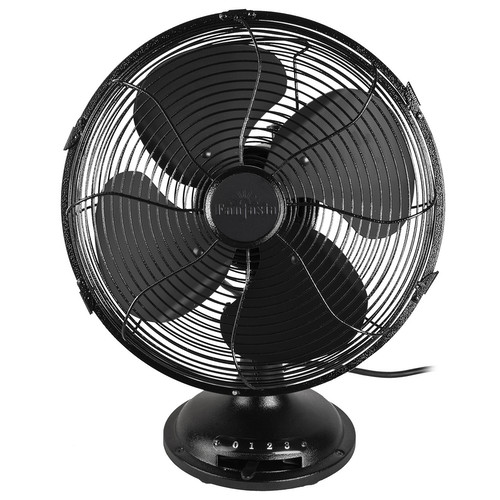 Vintage Desk Fan Black
