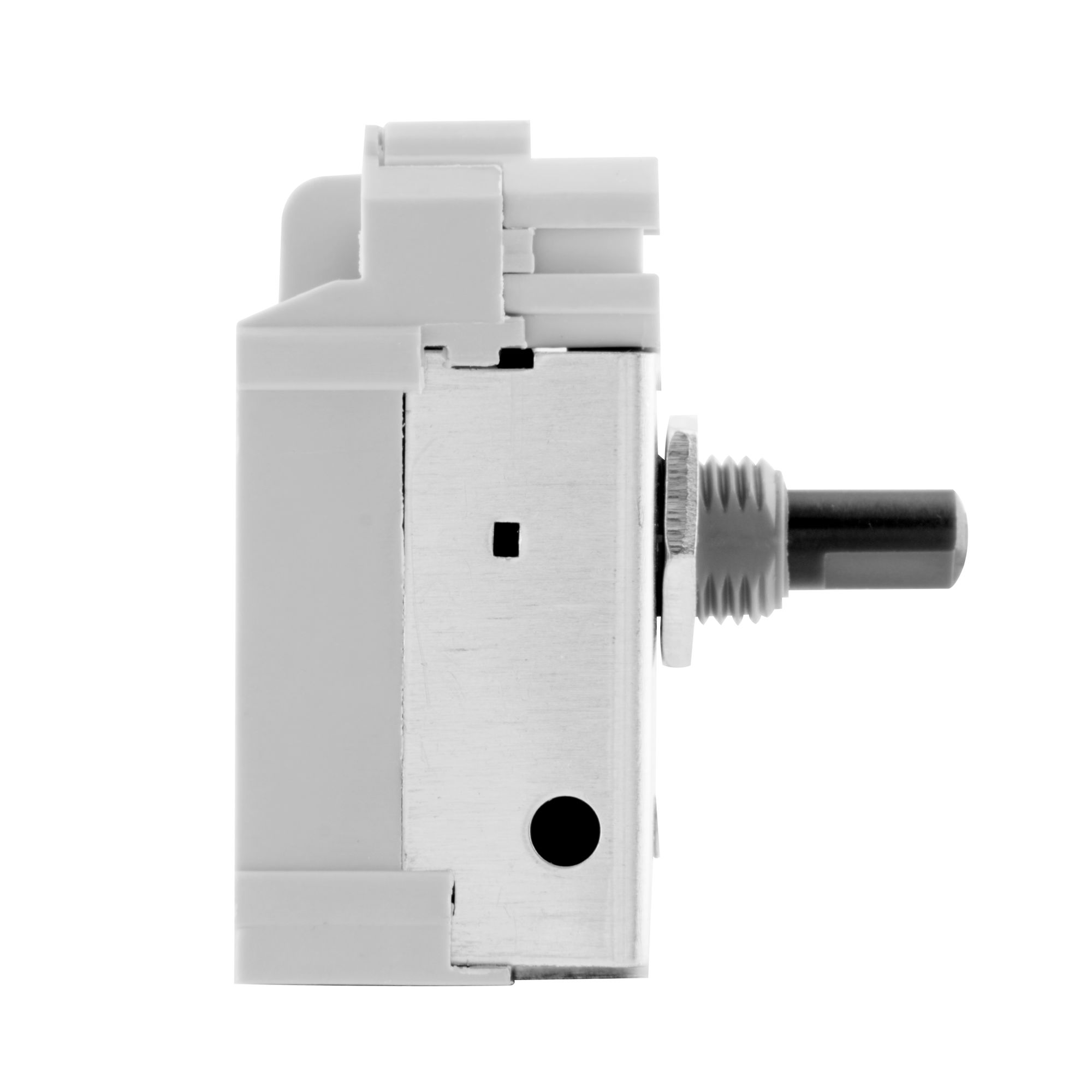 LED Trailing Edge 2Way Push On / Off Rotary Dimmer 130 LEDs White