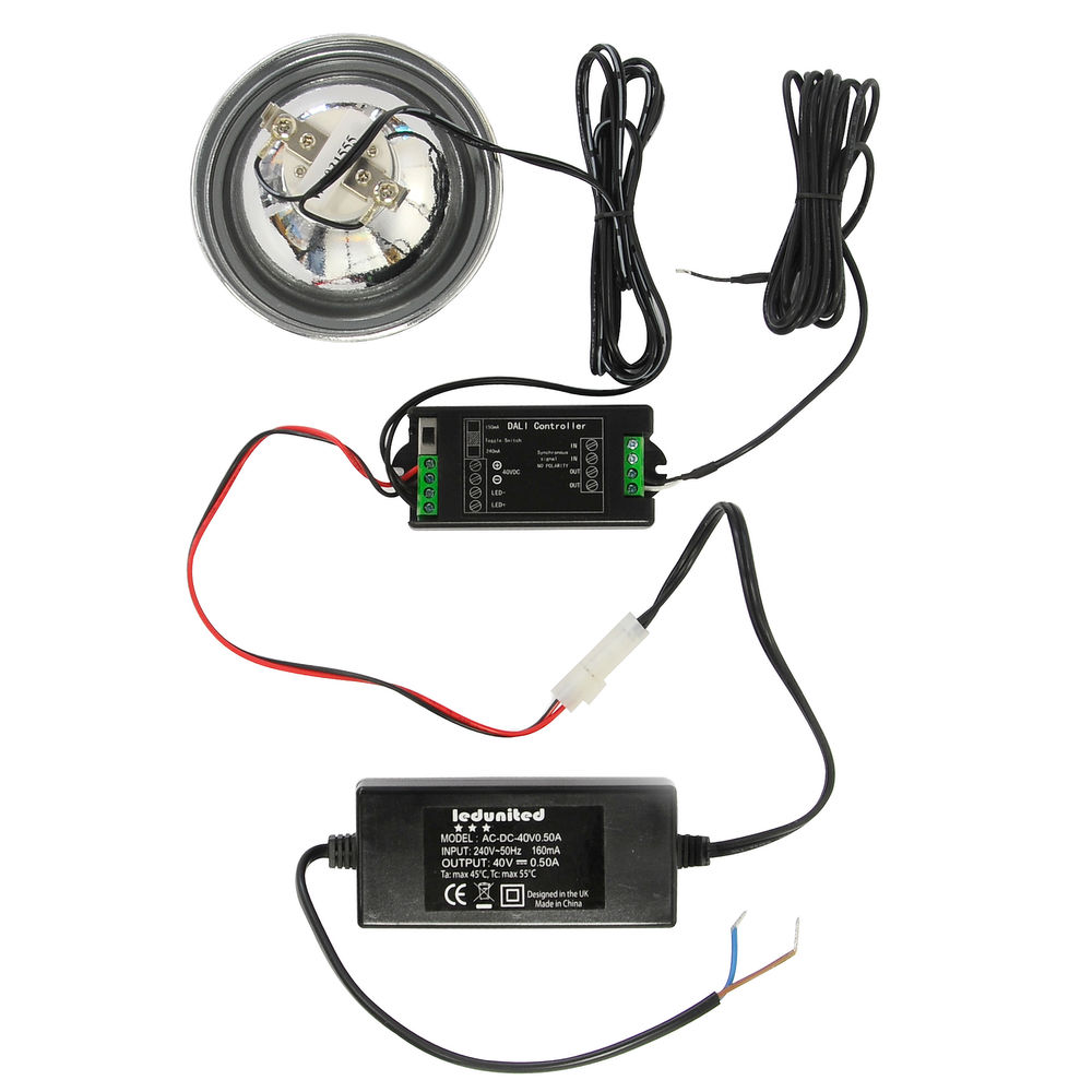 Reality AR111 Dali LED 13W 950lm Dimmable Lamp Incl. Driver 24° 4000K Cool White — view 2