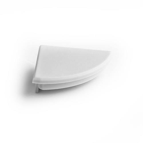 Kopro L Curved End Cap Grey