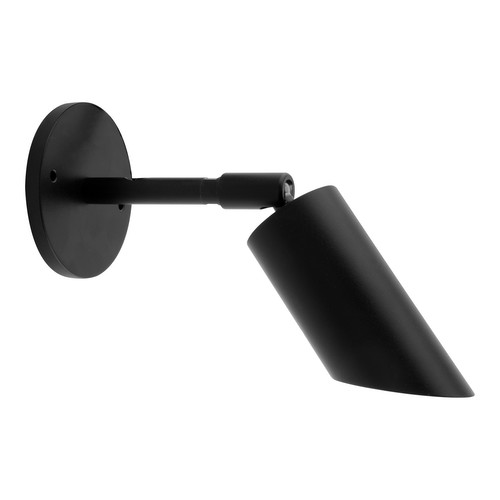 LED Hood Outdoor Garden Wall Spotlight Black 12V 5W 3000K Warm White