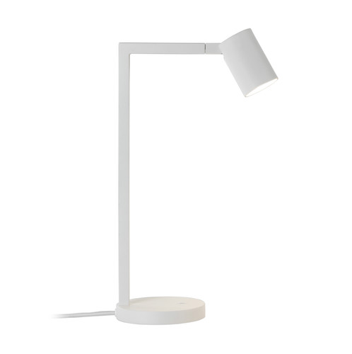 Ascoli Desk Lamp 240V Matt White 6W